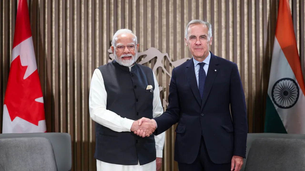 Narendra Modi Mark Carney India Canada Relations